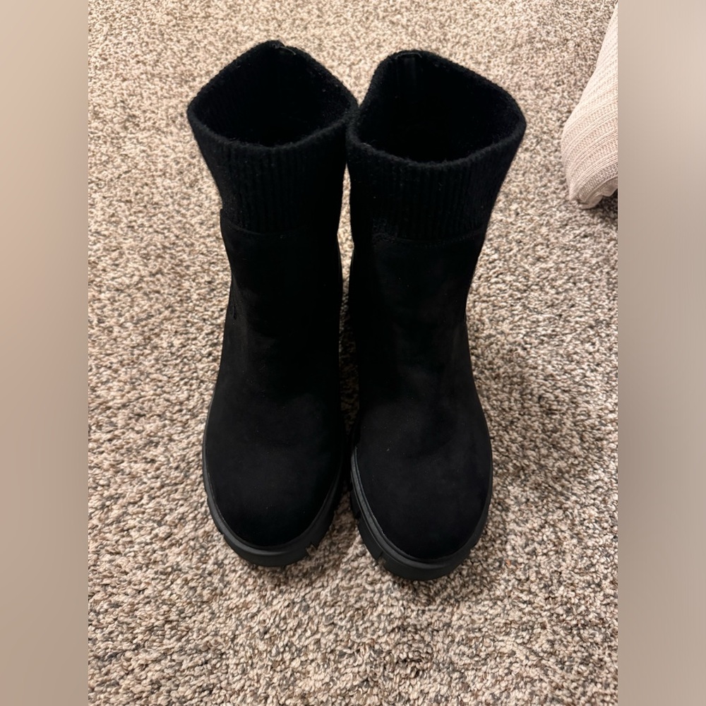 Torrid chunky sweater boots